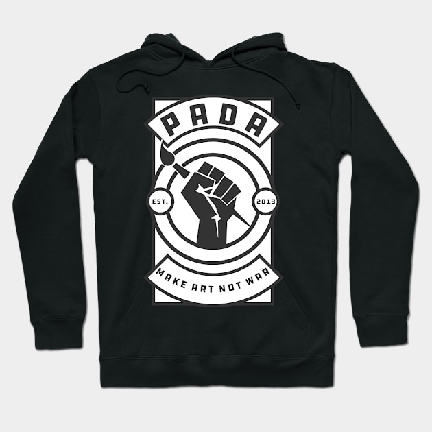 PADA: Make Art Not War Hoodie by ProjektWaffers